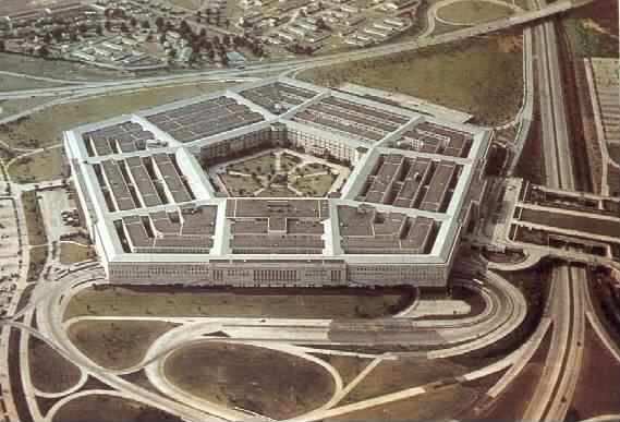 pentagon aerial view